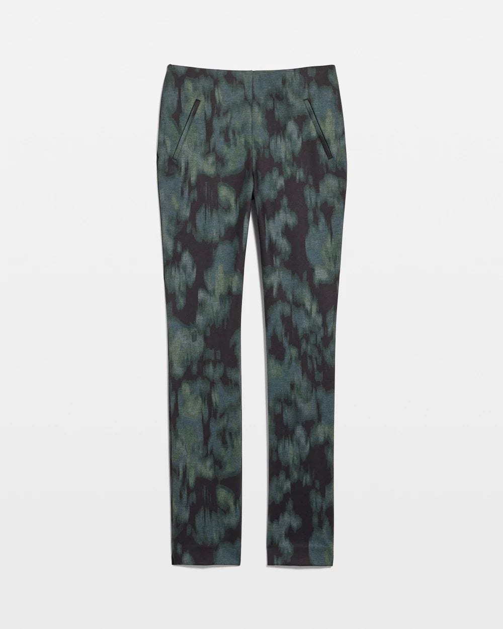 Brinkly Blur Juliet Slim Ankle Pants