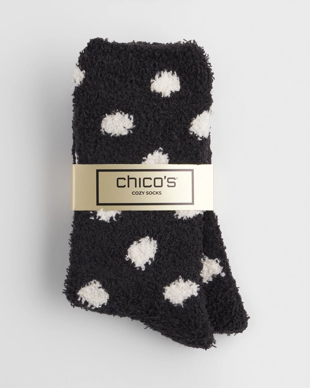 Polka Dot Cozy Socks click to view larger image.