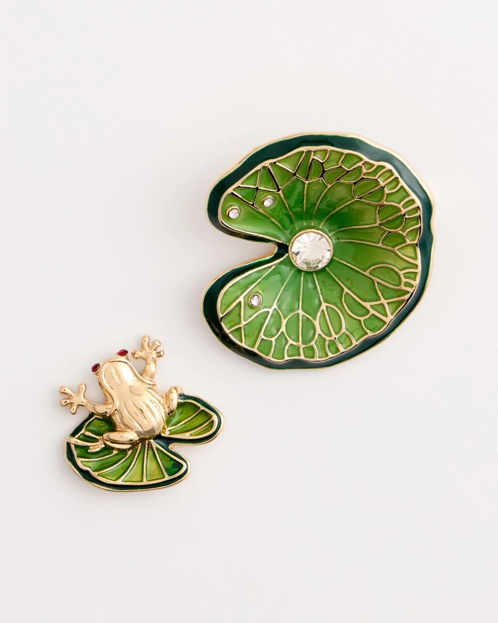 Lily Pad Brooch