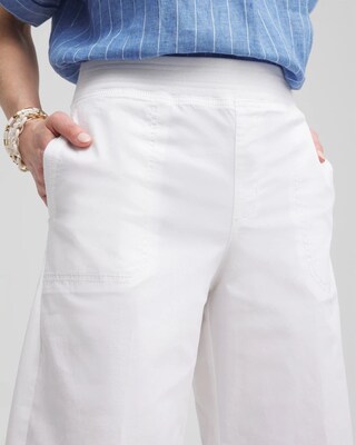 Poplin Culotte Pants click to view larger image.