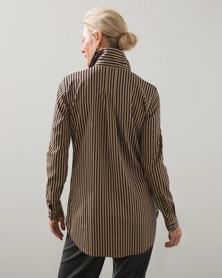 No Iron Stretch Imperial Stripe Tunic