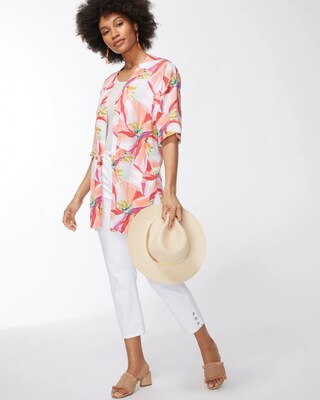Summer Romance Floral Midi Cardigan