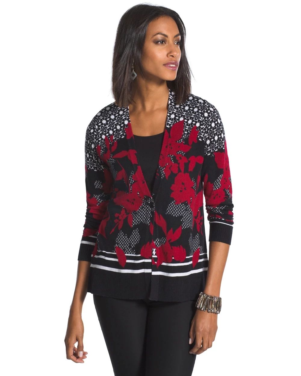 Reena Asian-Inspired Cardigan