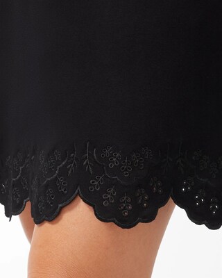 Zenergy Embroidered Hem Skort