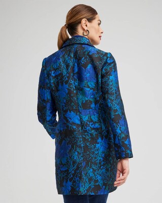 Jacquard Floral Topper