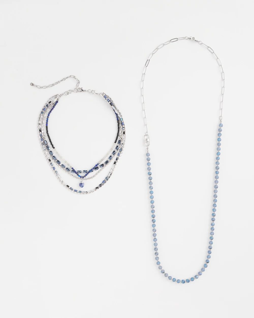 Multistone Convertible Beaded Necklace