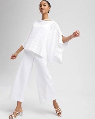 Circle Knit Poncho