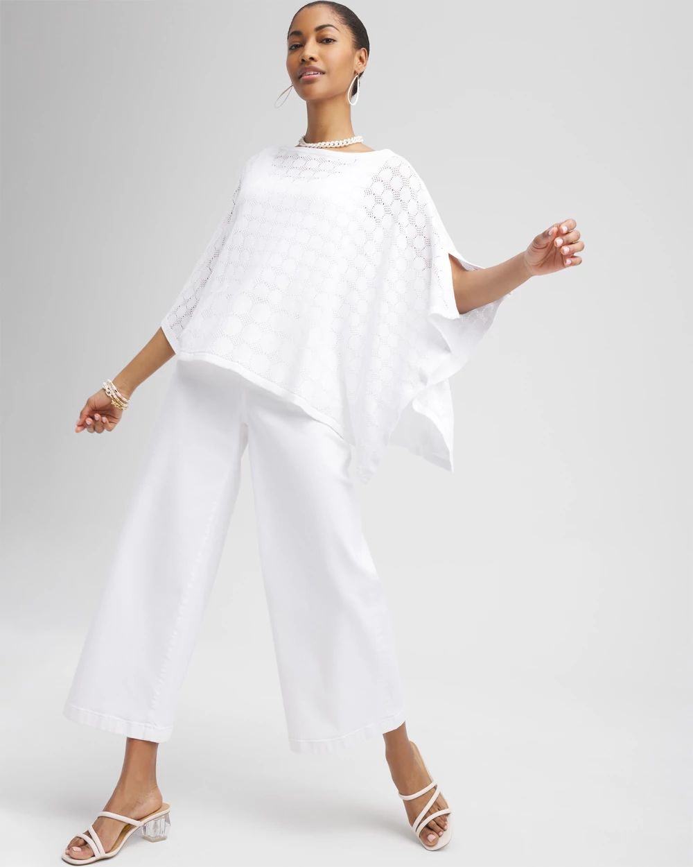 Circle Knit Poncho