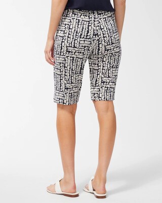 Travelers Pebble Print Bermuda Shorts