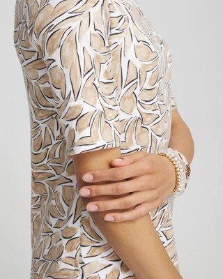 Modern Jewel Neck Tee click to view larger image.