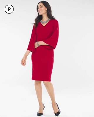 Petite Kimono-Sleeve Dress