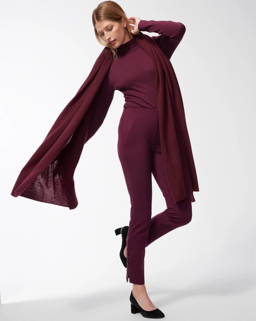 Red Cashmere Wrap