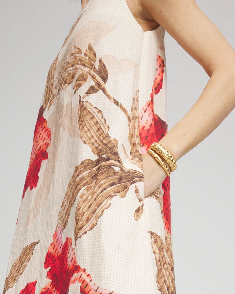 Floral Tank Maxi Dress