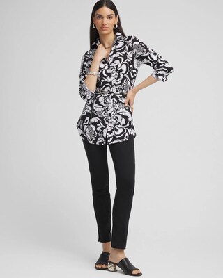 No Iron™ Floral Tunic