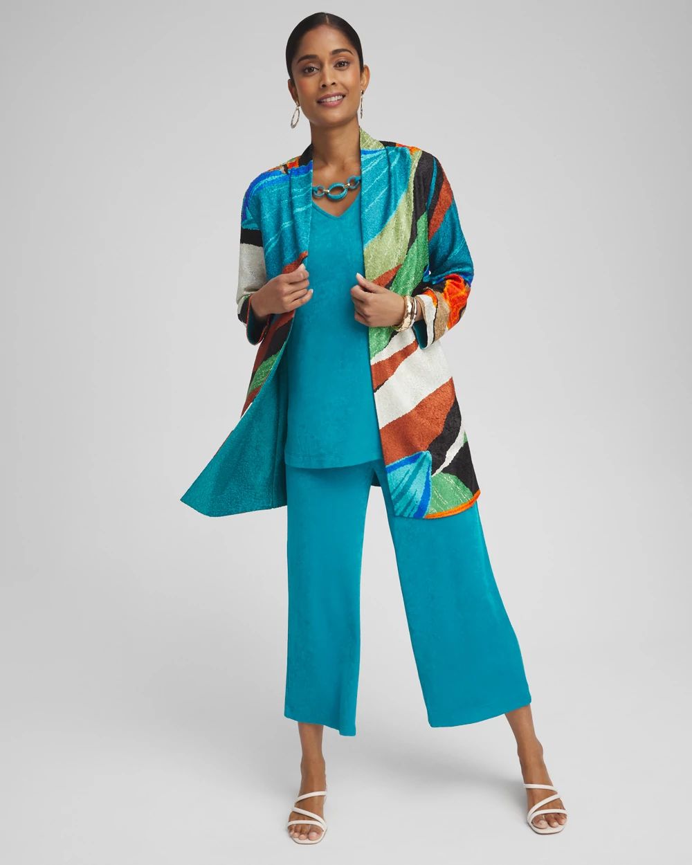 Travelers™ Collection Palms Reversible Crushed Jacket