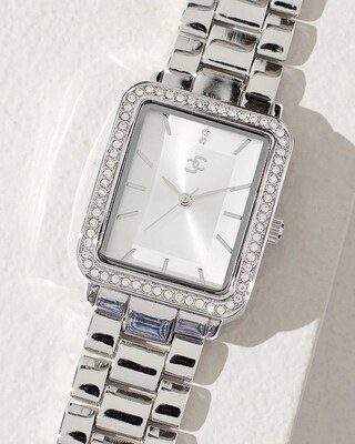 Silvertone Tank Watch