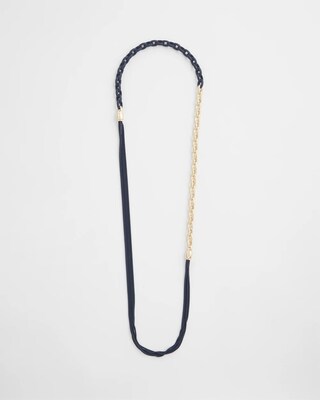 MagneticMix™ Navy Multistrand Necklace