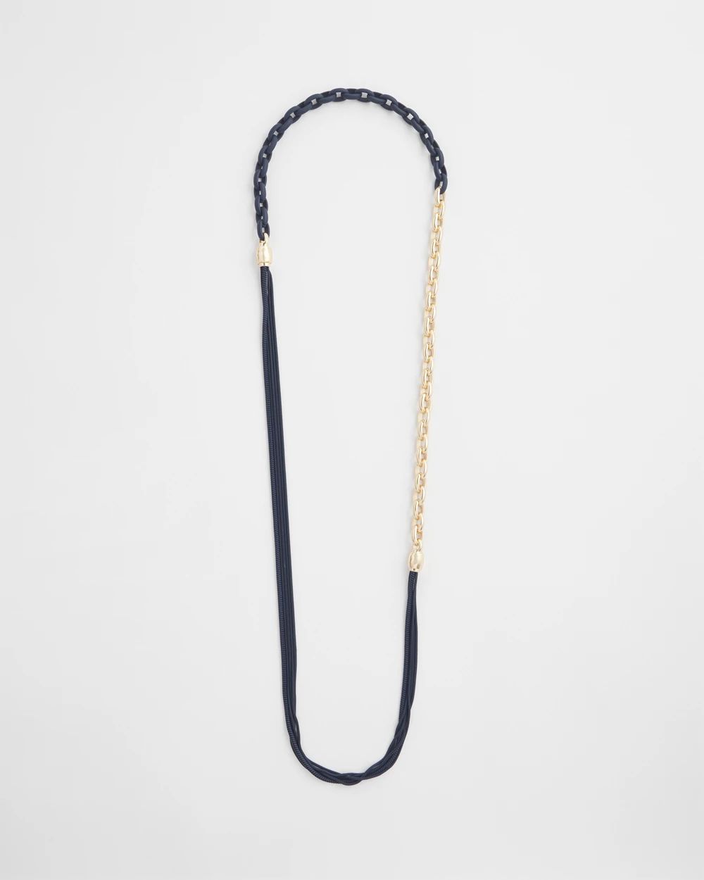 MagneticMix™ Navy Multistrand Necklace