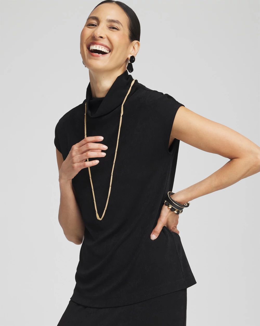 Travelers™ Mock Neck Top