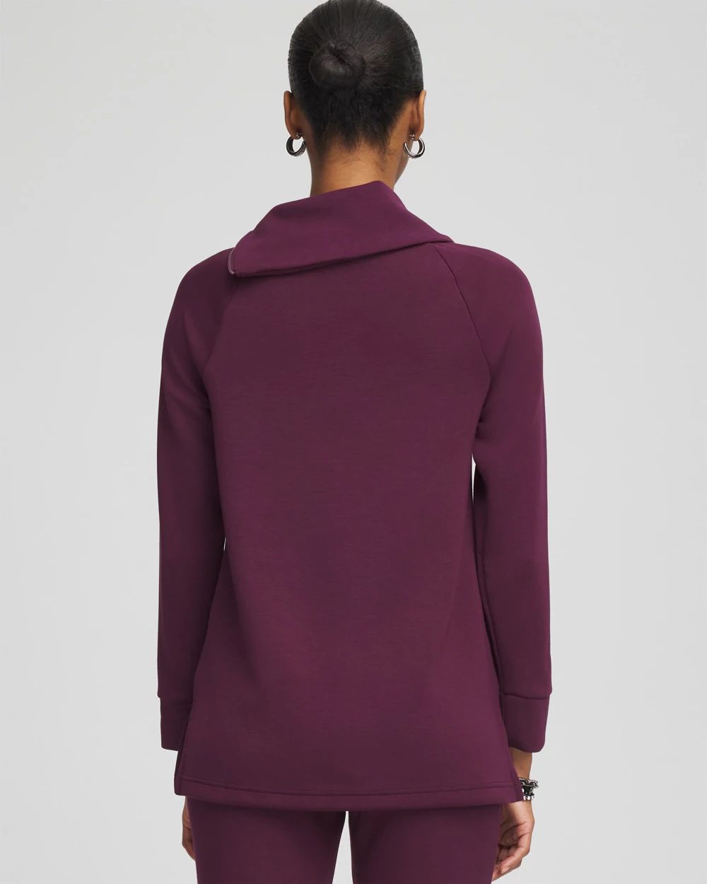 Zenergy® Scuba Zip Neck Tunic