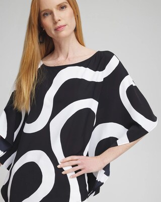 Flutter Sleeve Poncho
