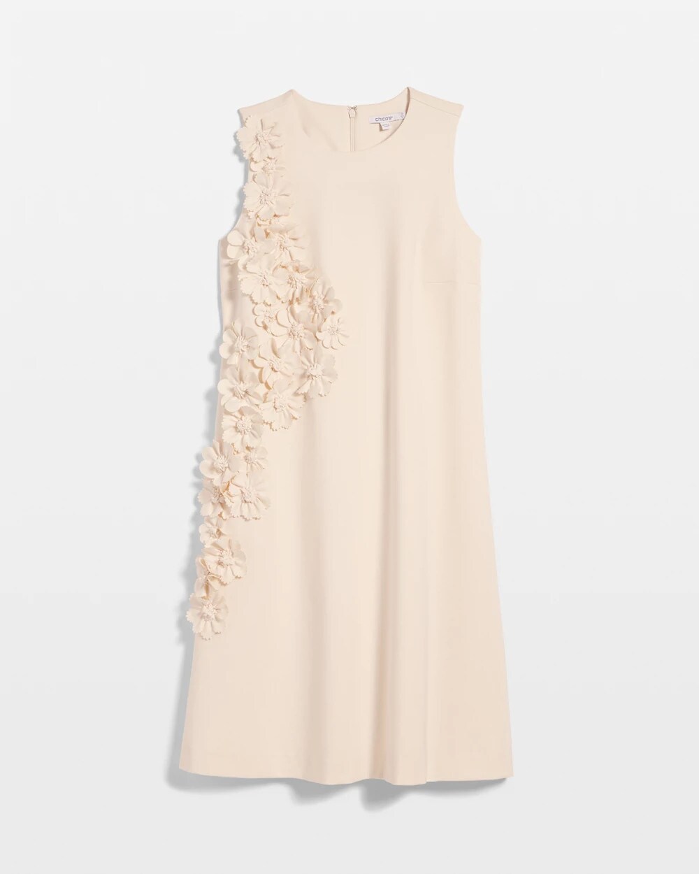 Applique Ponte Knit Dress