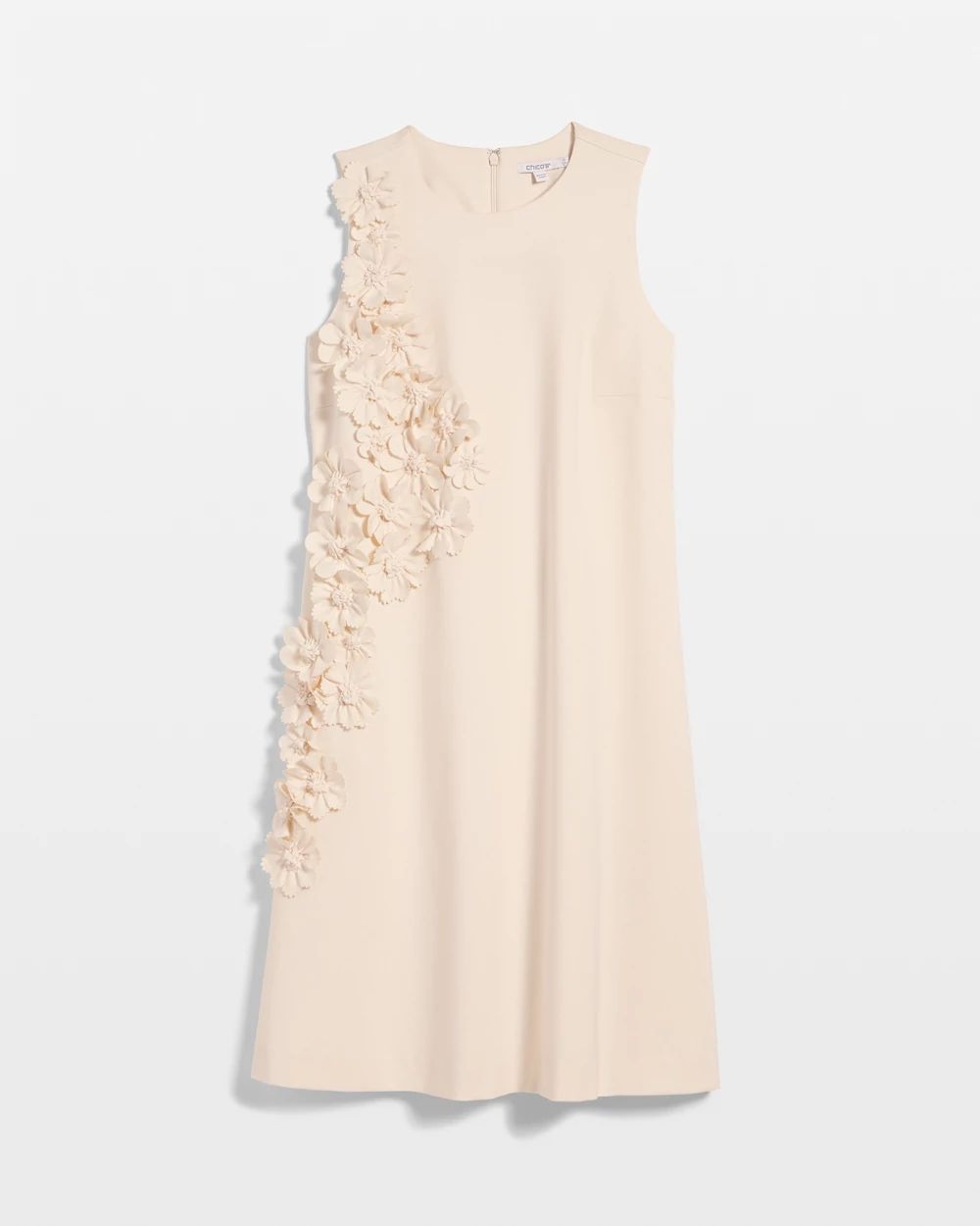Applique Ponte Knit Dress