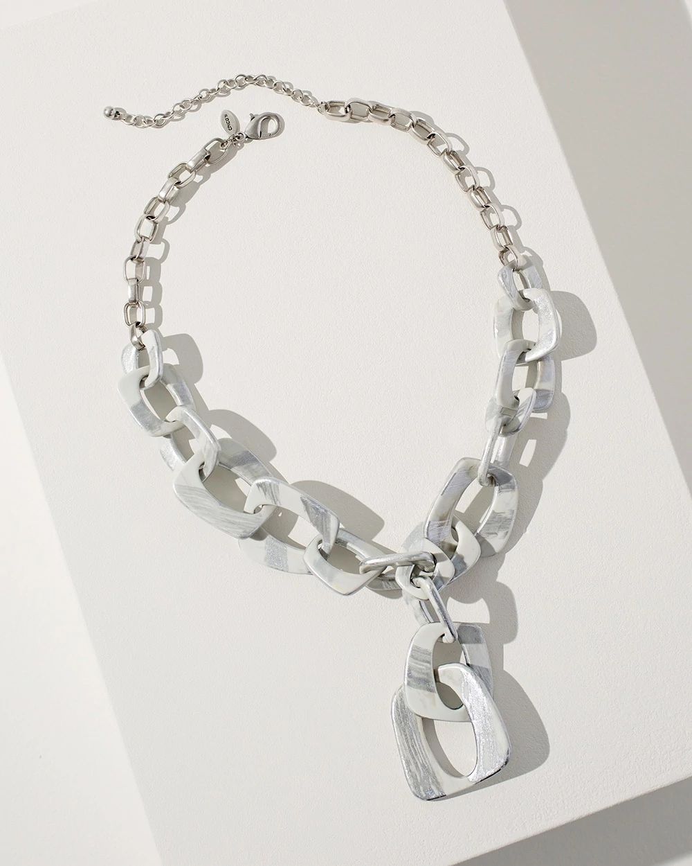 Chain Link Y-Necklace