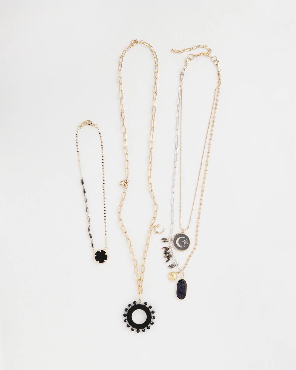 Convertible Layered Tourmaline Necklace click to view larger image.