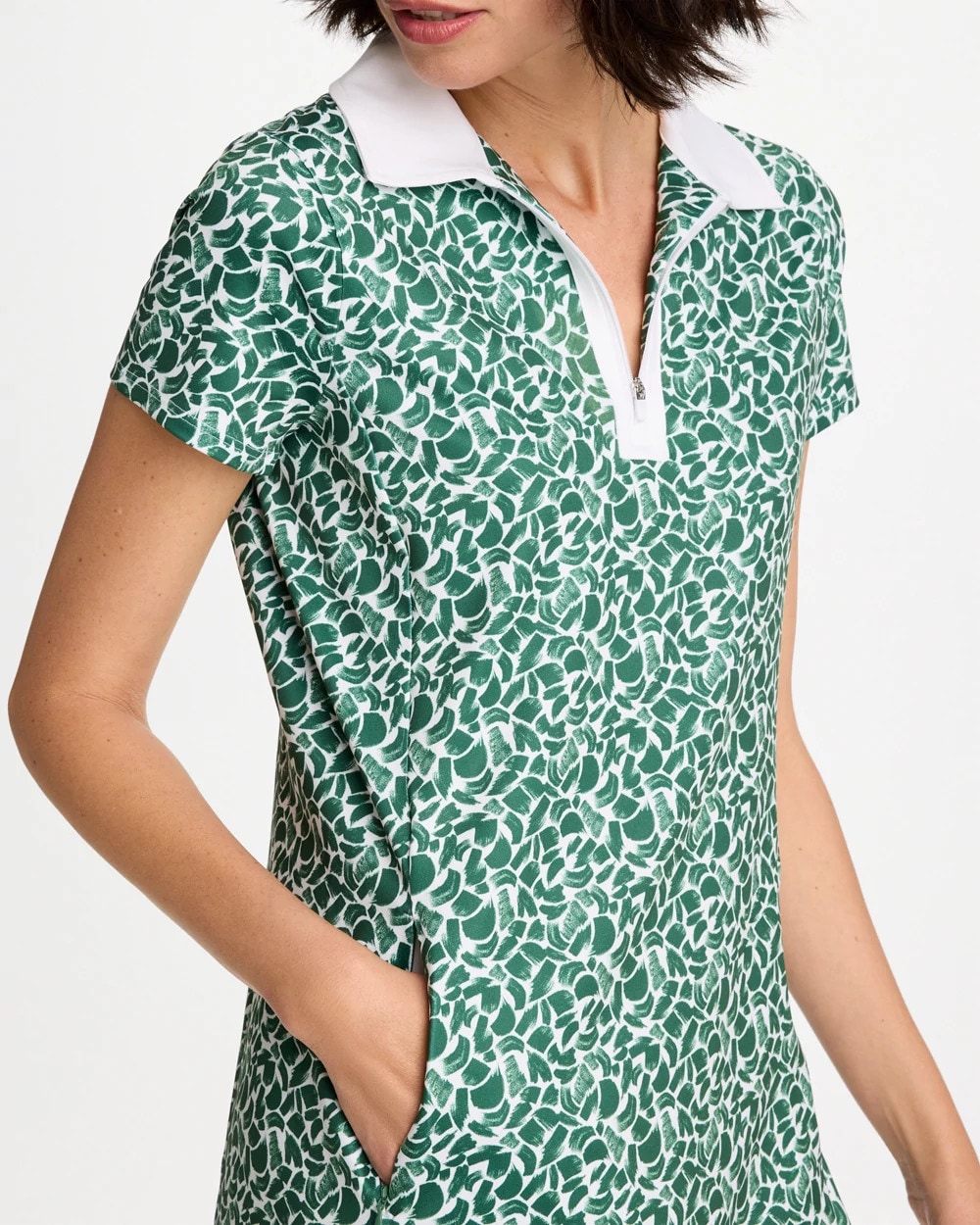 Zenergy® UPF Paint Contrast Dress