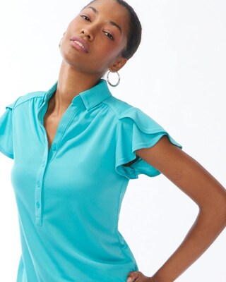Zenergy Flutter Sleeve Top