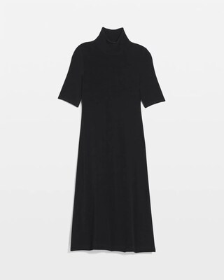 Travelers™ Mock Neck Midi Dress