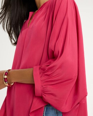 Sea Island Batwing Sleeve Blouse click to view larger image.