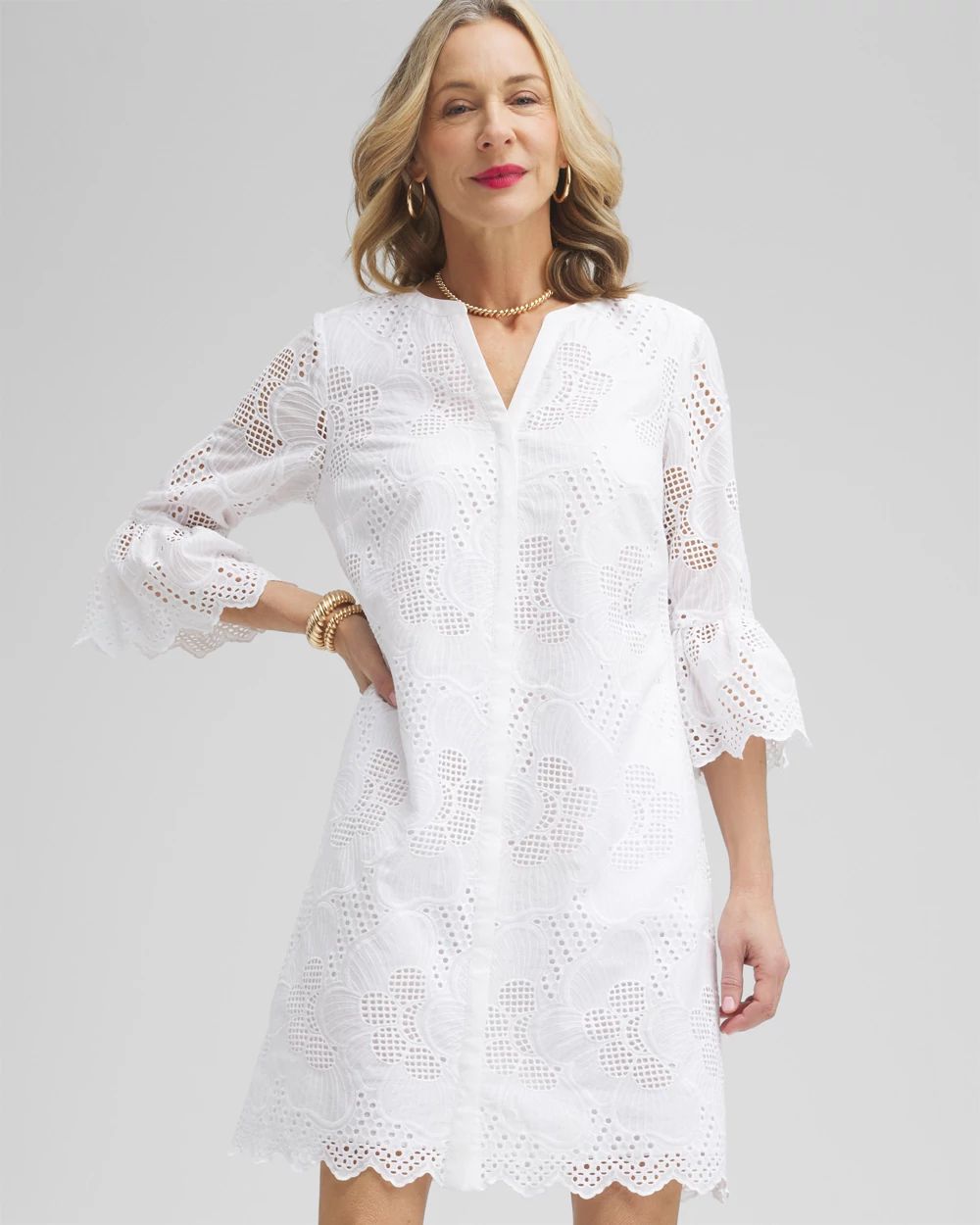 Lace Shift Dress