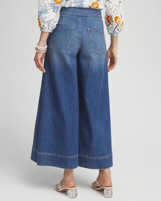 Denim Trouser Culottes click to view larger image.