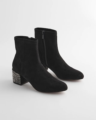 Embellished Destiny Art Deco Boot Heels
