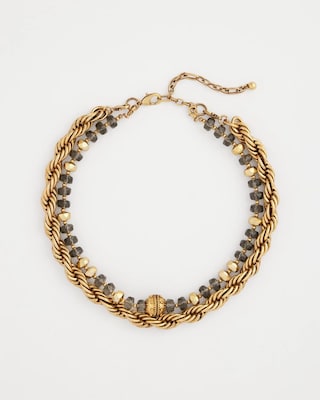 Convertible Short Beaded Necklace
