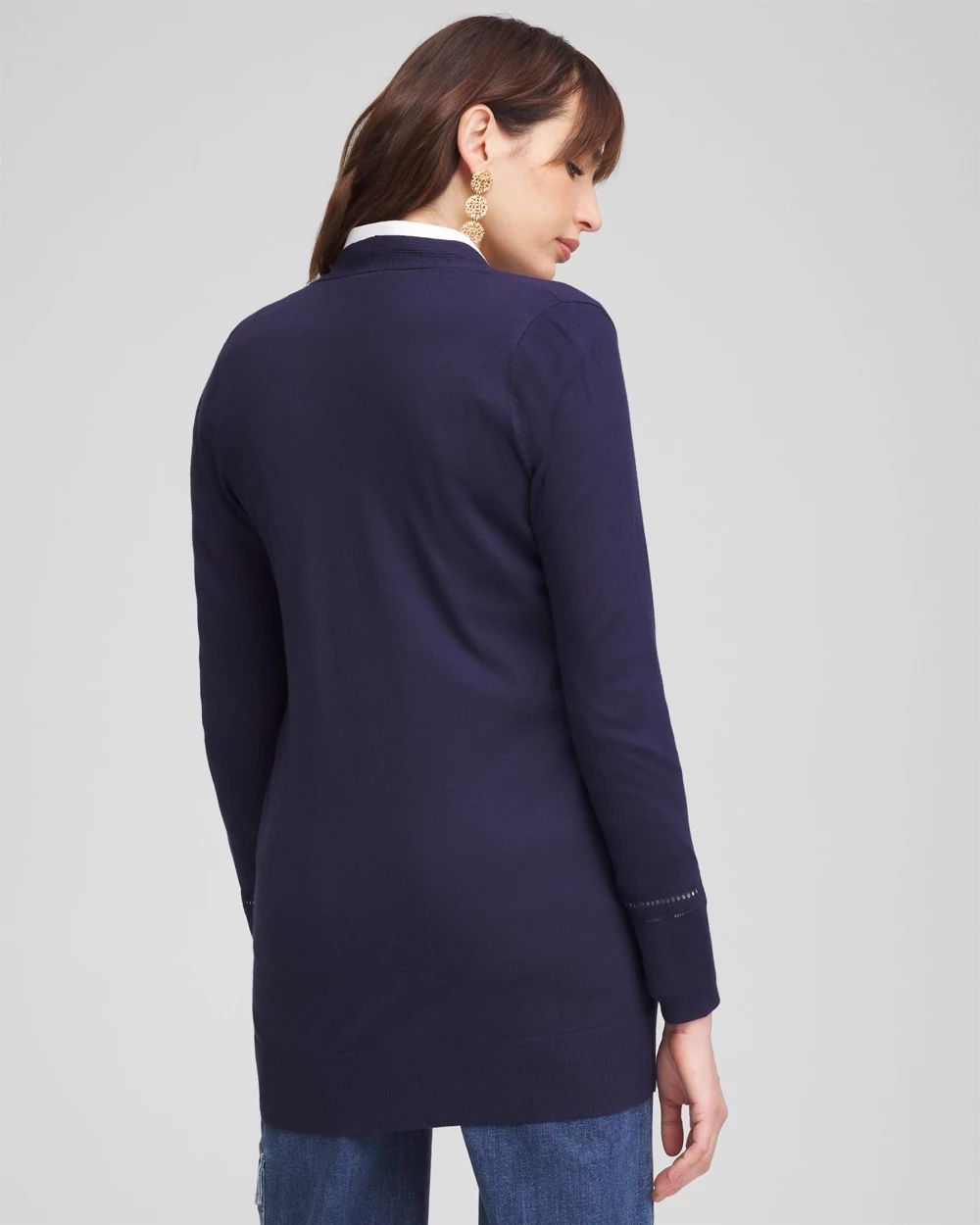 Open-Front Cardigan