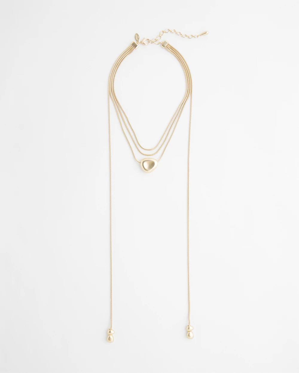 Faux Wrap Necklace