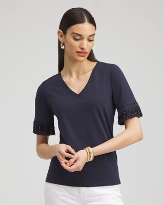 Fringe Trim Top
