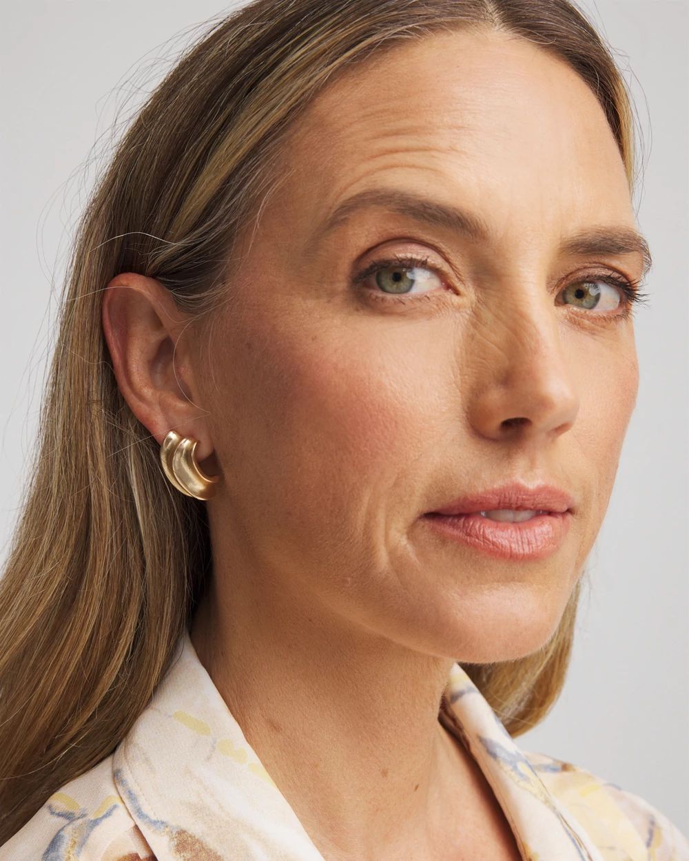Ash Gold Collection Clip-On Earrings