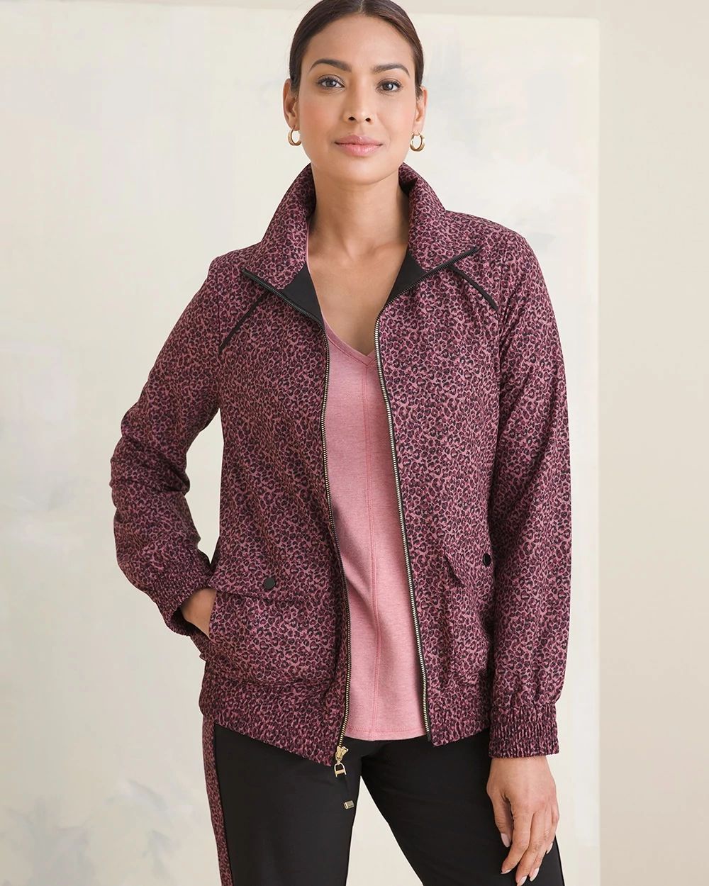 Zenergy Cheetah-Print Jacket