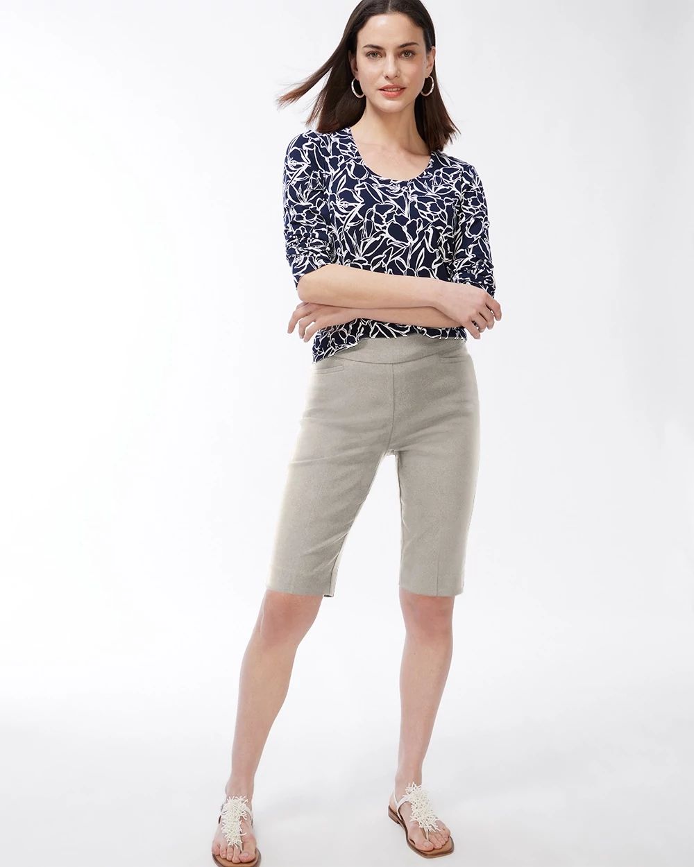 So Slimming 13" Brigitte Shorts