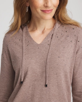 Zenergy® Luxe Rhinestone Sweater