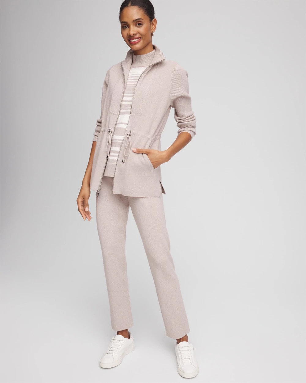 Zenergy® Luxe Cashmere-Blend Jacket