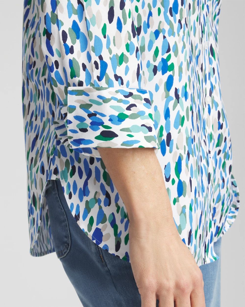 No Iron™ Multi Spot Shirt click to view larger image.