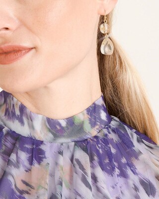 Lucite Drop Earrings