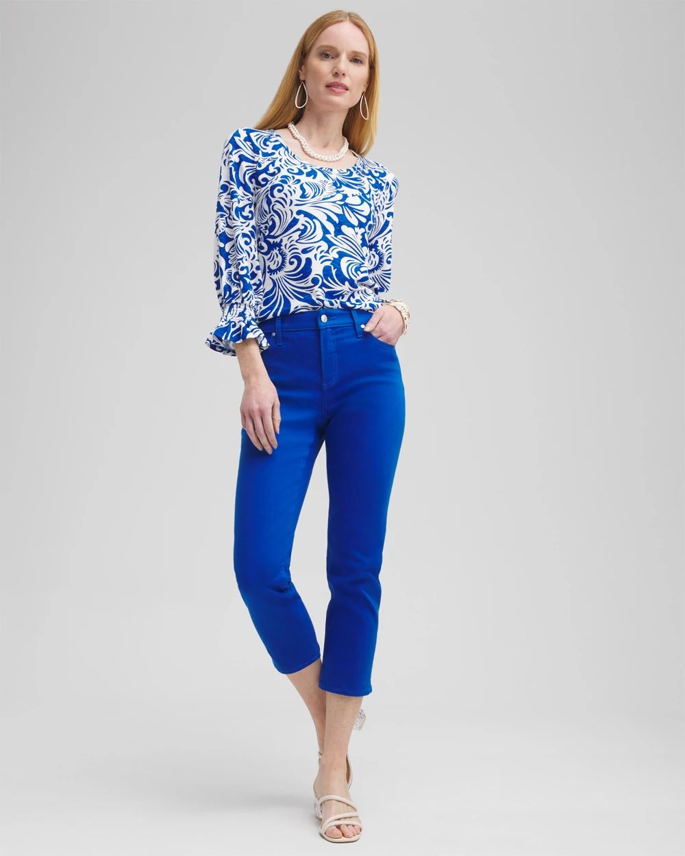 Girlfriend Cropped Jeans