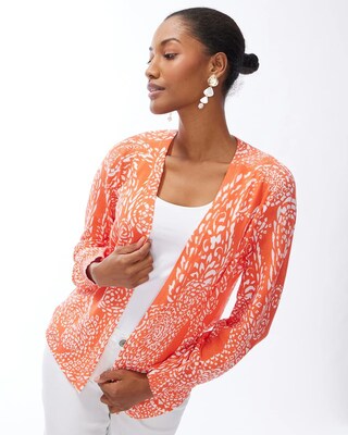 Summer Romance Mosaic Cardigan