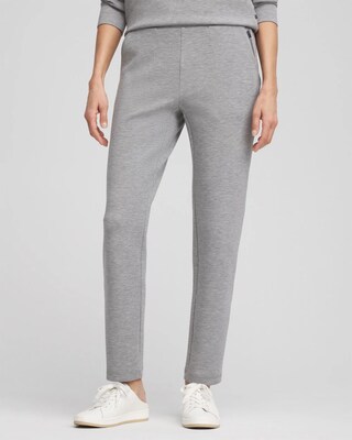 Zenergy® Scuba Heathered Tapered Ankle Pants